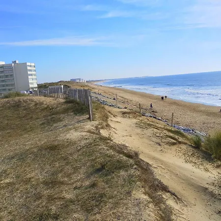 Bord De Mer, 6 Places, A 250 M, Dune, Parking Gratuit, Rez De Chaussee Sureleve Apartament